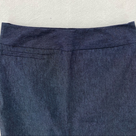 Merona Denim Side Zip Pencil Skirt - Picture 2 of 9